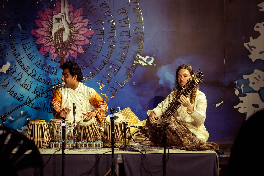 Manmohan Dogra performing live on tabla