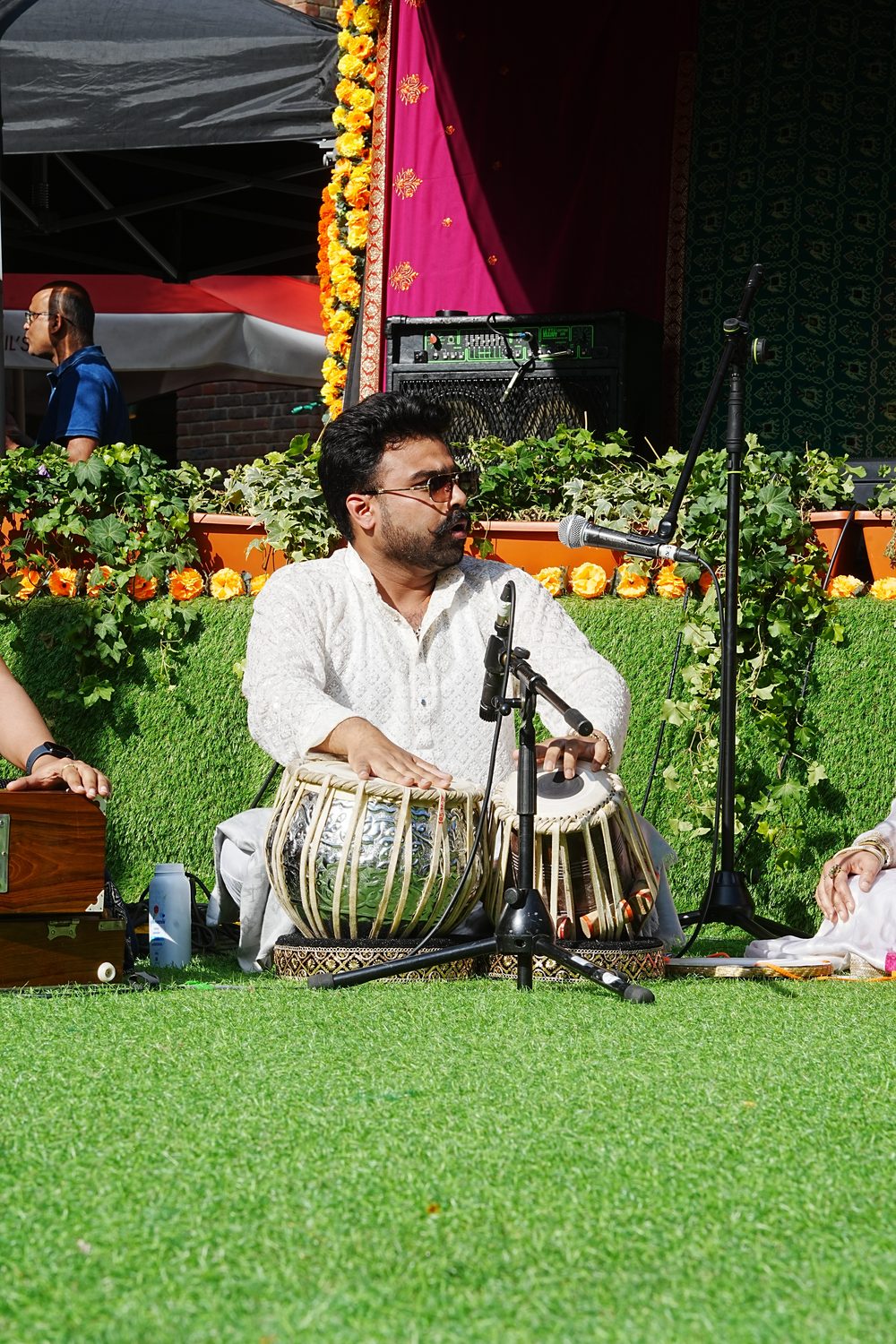 Manmohan Dogra performing live on tabla