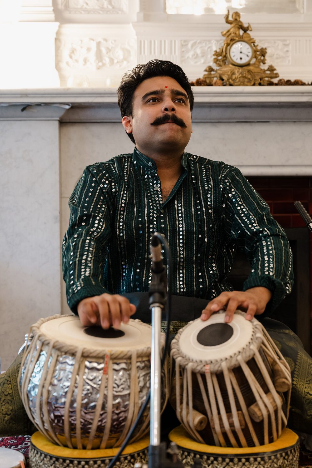 Manmohan Dogra performing live on tabla