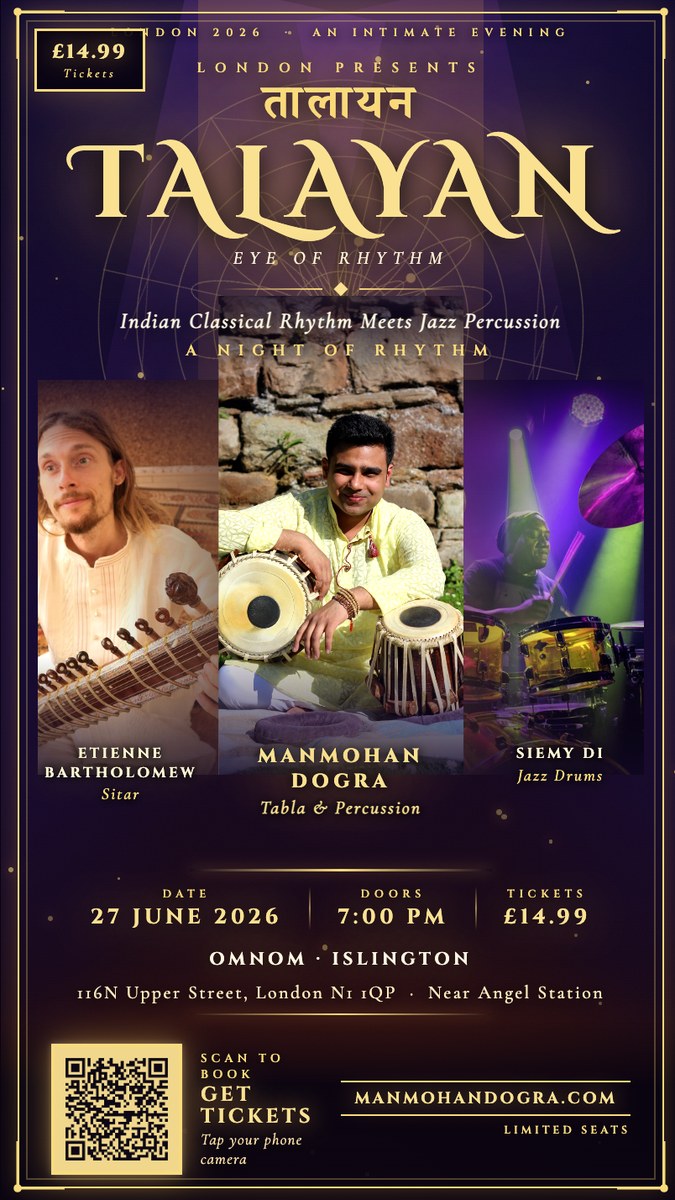 Talayan: Eye of Rhythm — official concert poster